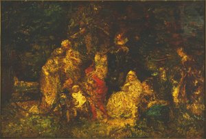 Som du kan lide det af Adolphe Joseph Thomas Monticelli